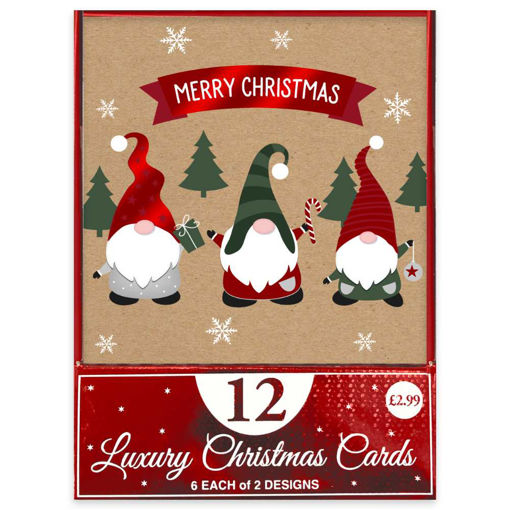 Picture of GONK KRAFT BOXED CARDS - 12 PACK
